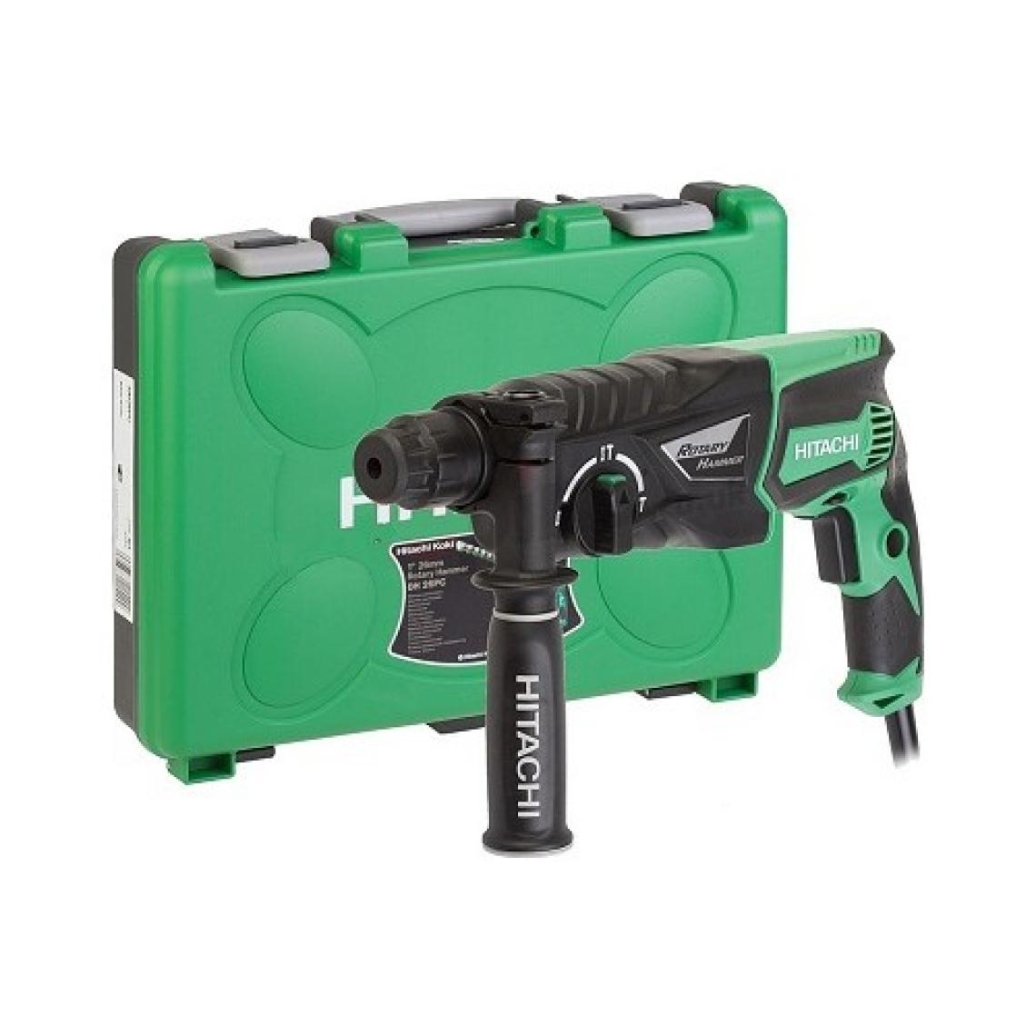 HİKOKİ DH26PC 830Watt 3.2J Profesyonel SDS-Plus Kırıcı/Delici