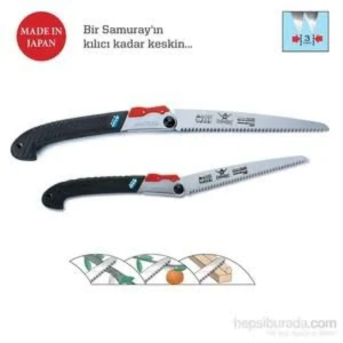 Samurai Budama Testeresi 21Cm Katlanabilir