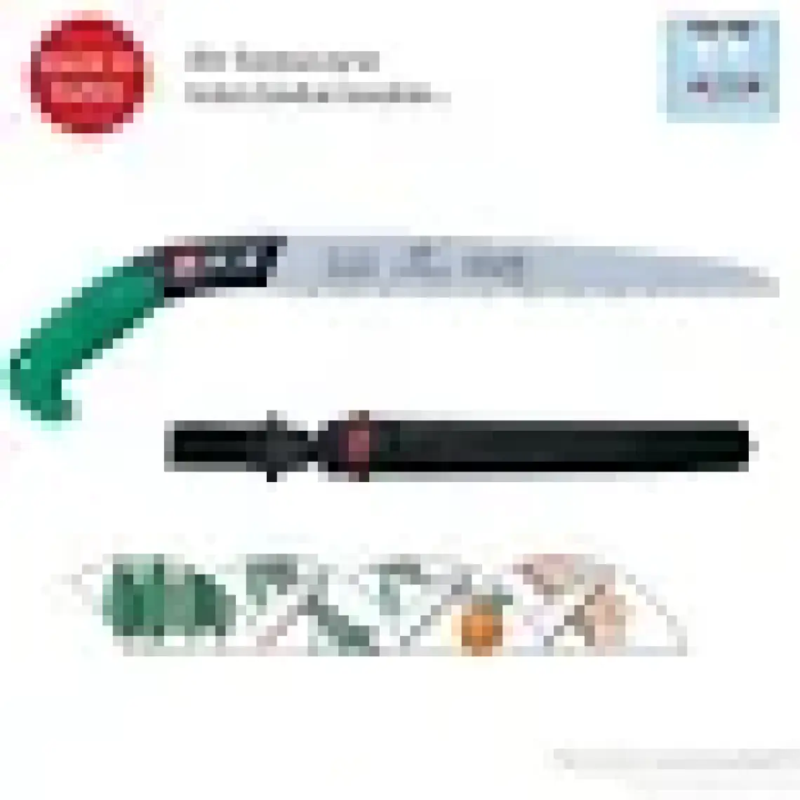 Samurai Budama Testeresi 27Cm Kılıflı