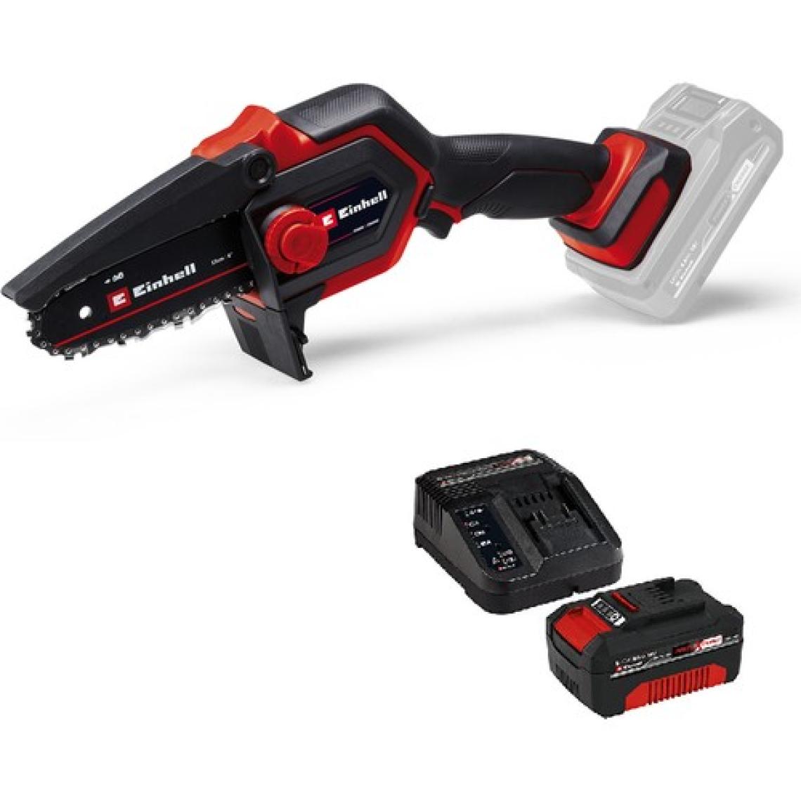 Einhell Ge-Ps 18/15 Li Bl Akülü Zincirli Budama Testeresi 4.0 Ah Starter Kit