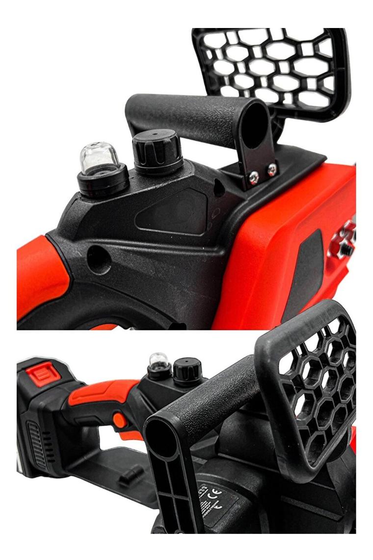 Staxx Power Yağ Pompalı Metal Dişli Şanzuman 58V 10AH X2AKÜLÜ Dal Kesme Budama Testere Bıçkı Makinesi Uzun Pala