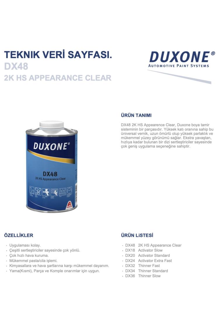 Duxone Dx48 Vernik