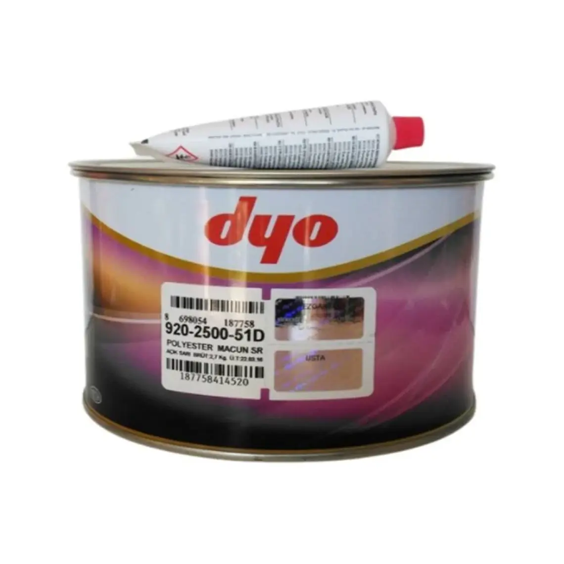 Dyo Polyester Macun SR 2.7 Kg