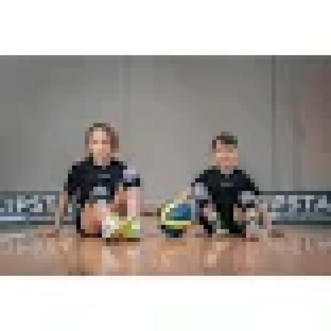 Decathlon ALLSIX Voleybol Dizliği - Siyah - VKP100