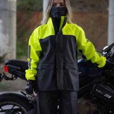 Motobros Neon Premium Cepli Astarlı Motosiklet Yağmurluğu (Garantili Ürün)