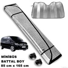 Point Oto Ön Cam Güneşlik Metalize Jumbo Büyük Boy Gümüş Maxi 85 x 165 cm