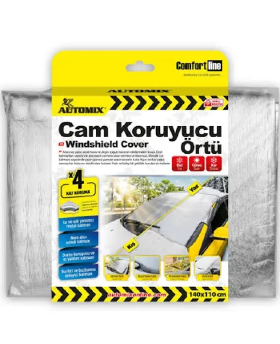 Automix Cam Koruyucu Örtü 140X110 cm 44426
