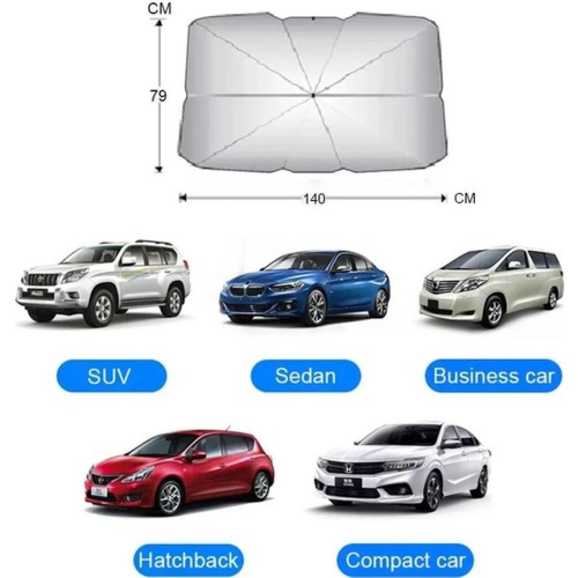 Eraks Car Accesories Tüm Araçlar Için Araba Ön Cam Güneşlik Katlanabilir Güneşlik Şemsiye Ön Cam Gölgelik Esnek