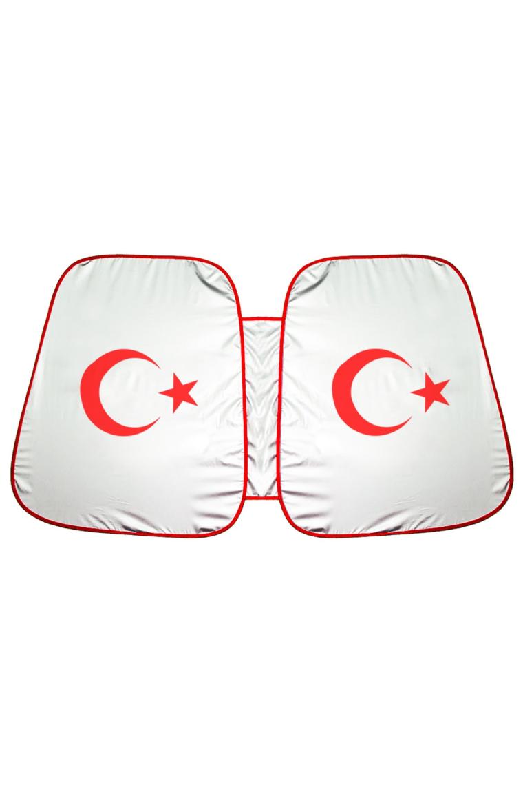 Olunca Ay Yıldız Oto Ön Cam Güneşliği