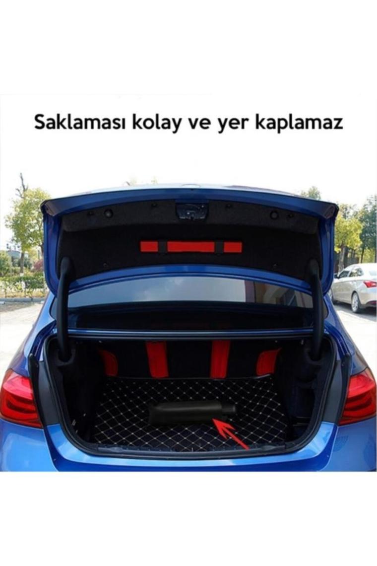 Ally Araba Güneş Gölge Koruyucu Şemsiye Oto Ön Cam Güneşlik(145cm*79cm) Siyah,gri