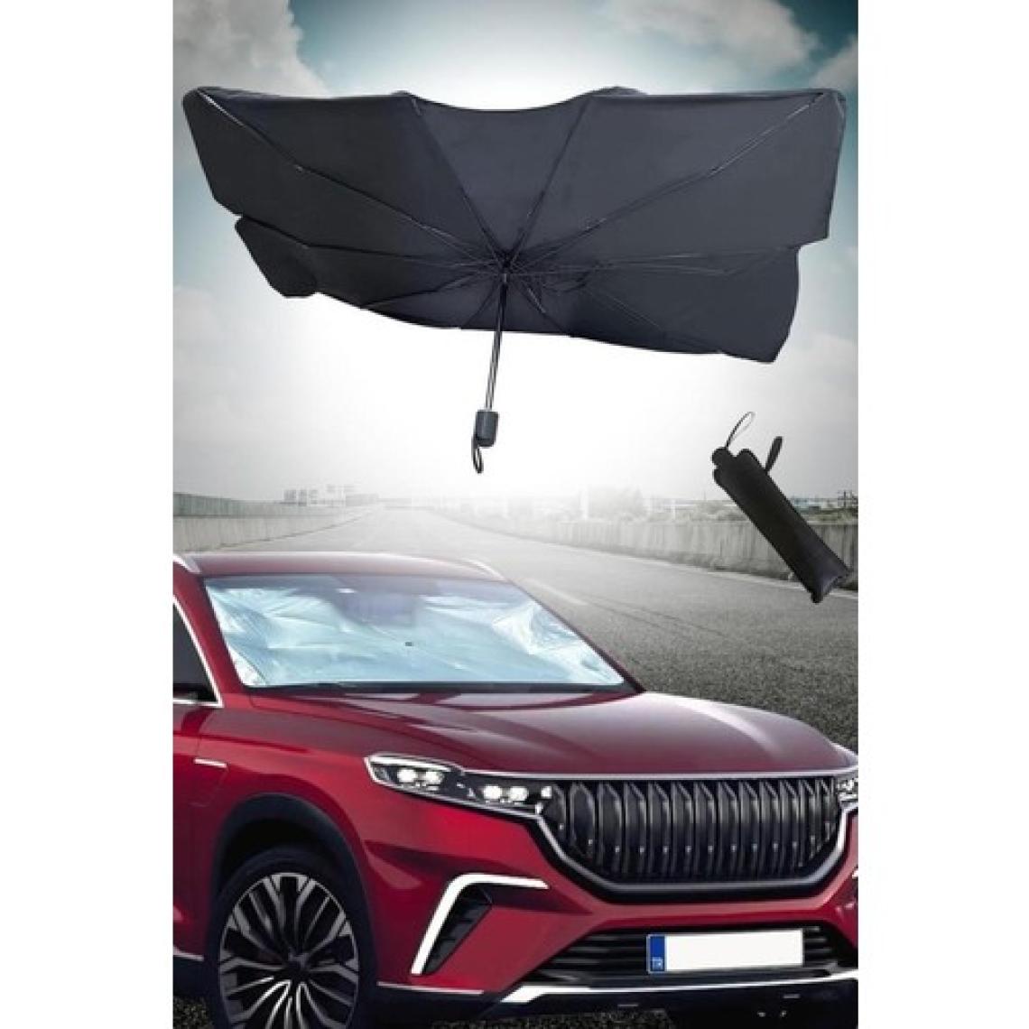 NKT GROUP Araba Ön Cam Güneşlik Katlanabilir Güneşlik Şemsiye Ön Cam Gölgelik Büyük Boy 75 cm x 135 cm