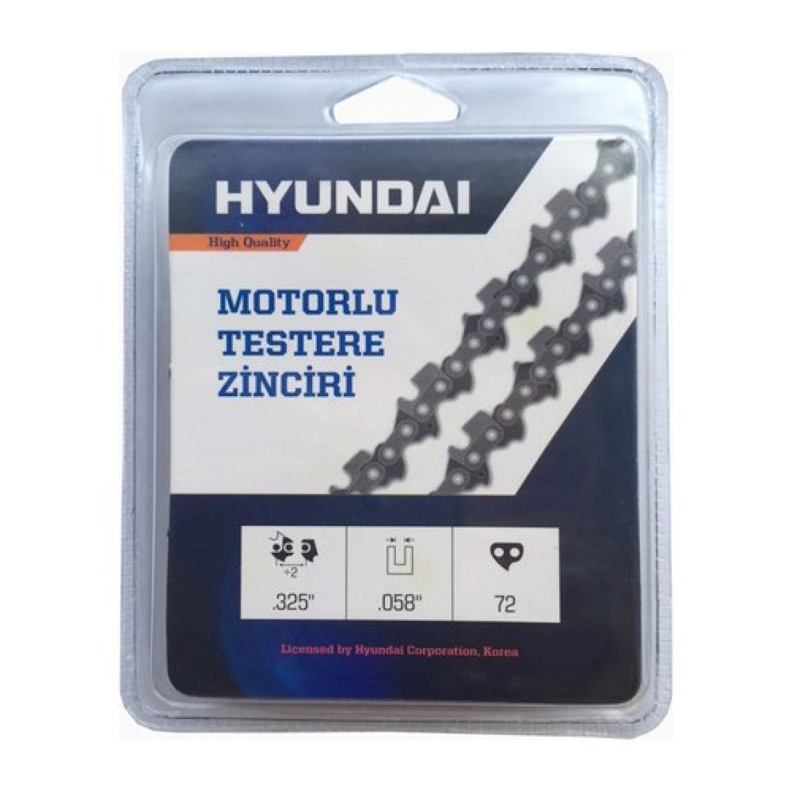 Hyundai Kesik Zincir 3.25 36 Diş Köşeli