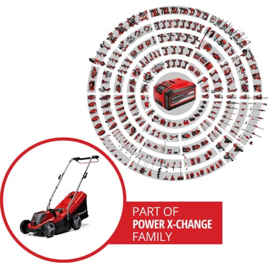 Einhell Ge-Cm 18/33 Li (1X4,0AH), Akülü Çim Biçme Makinesi