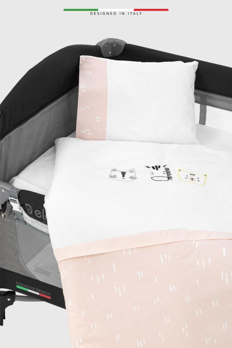 Life Rain 6 Parça Oyun Parkı Park Yatak Bebek Uyku Seti Pudra