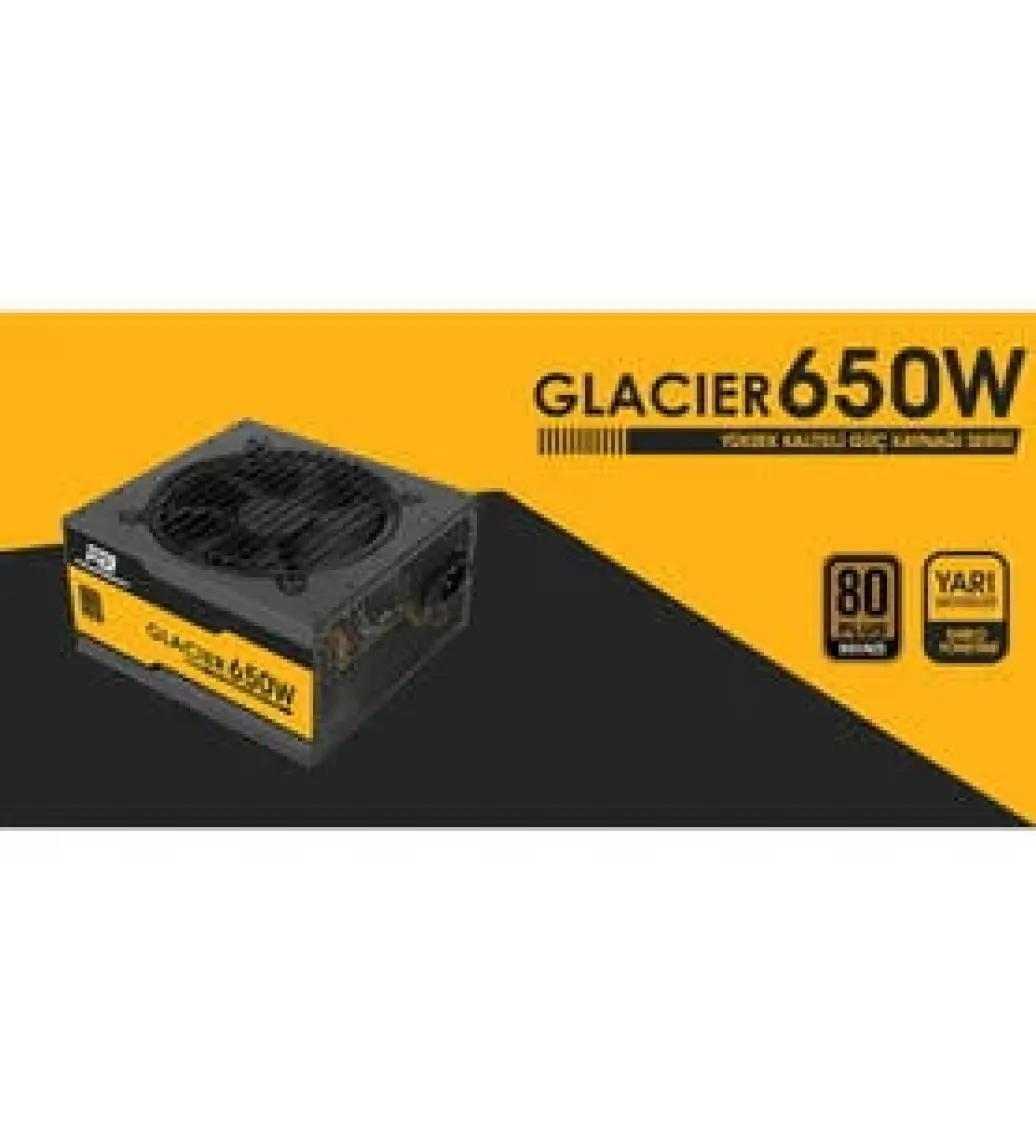 Power Boost BST-ATX650B Glacier 650W 80+ Bronze Modüler 12cm Fanlı ATX Power Supply