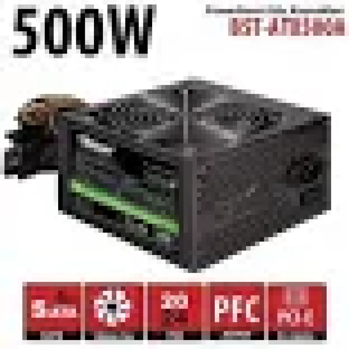 PowerBoost BST-ATX500R "QUARK" 500w APFC 12cm Fanlı ATX Power Supply