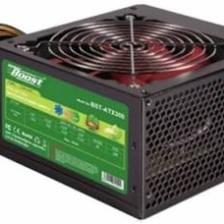 PowerBoost BST-ATX300R 300w, PPFC 12cm Kırmızı Fanlı ATX PSU (Retail Box) Güç Kaynağı