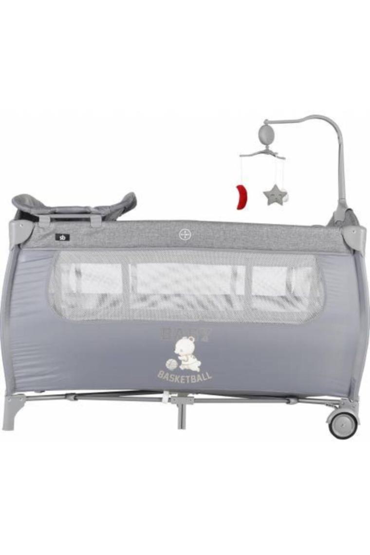 Sunny Baby 9142 Joy Plus Gri Park Yatak