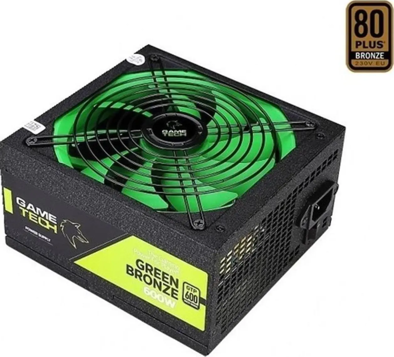 Gametech 600WATT 80 Plus Bronze 14 cm