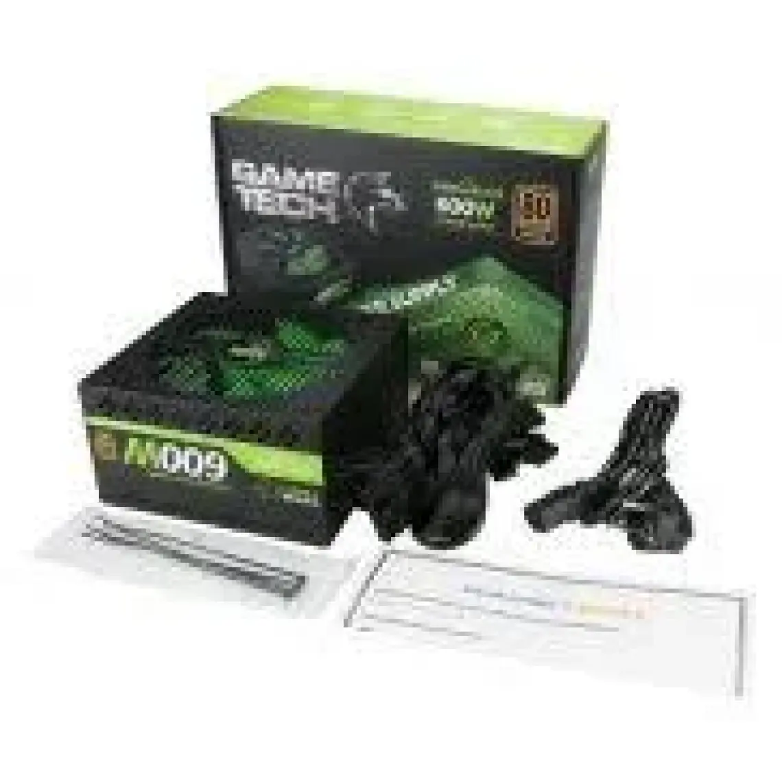 Gametech 600WATT 80 Plus Bronze 14 cm