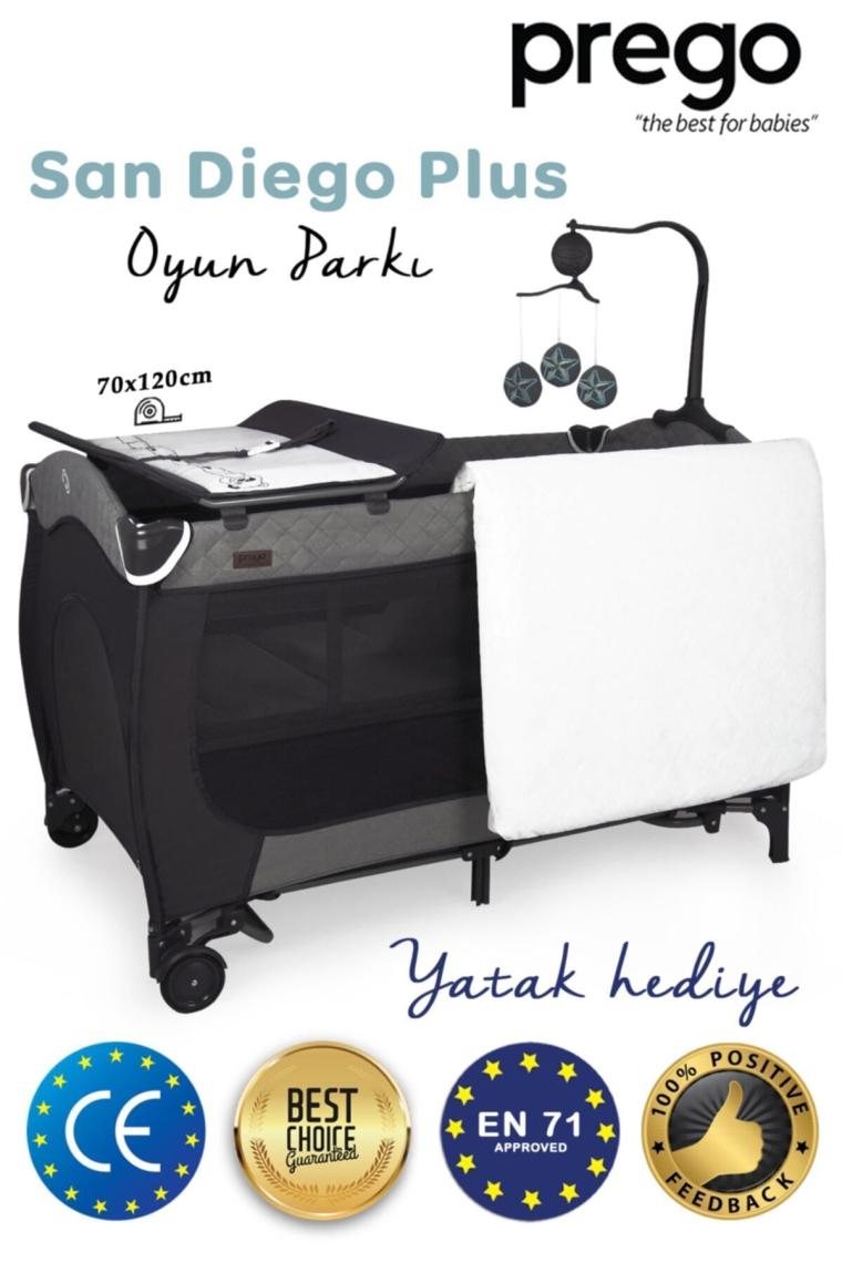 San Diego Plus Orginal Oyun Parkı 70*120 Cm Yatak