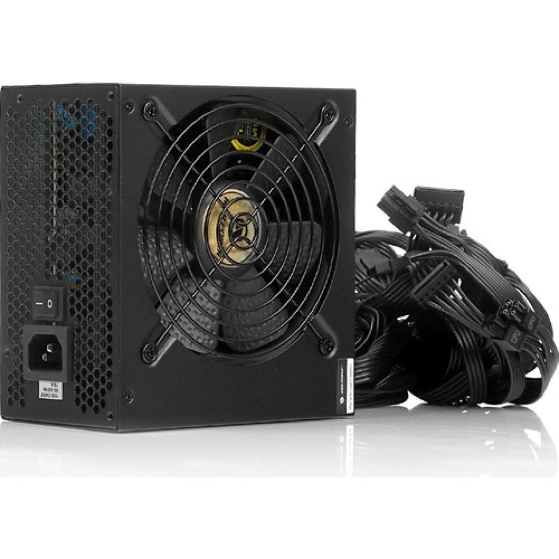 High Power Performance GD 600W 80+ Gold 50A Single Rail Aktif PFC Siyah ATX Güç Kaynağı