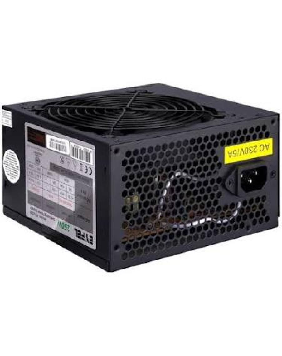 Eyfel Efs-2500 Real 200W Peak 250W 2 x Sata 12 cm Fanlı Güç Kaynağı