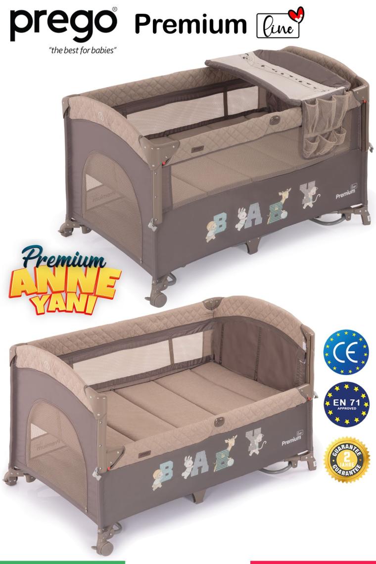 Premium Anne Yanı Oyun Parkı 70*120 Cm 8048