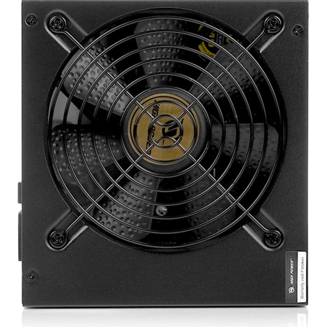 High Power Performance GD 600W 80+ Gold 50A Single Rail Aktif PFC Siyah ATX Güç Kaynağı