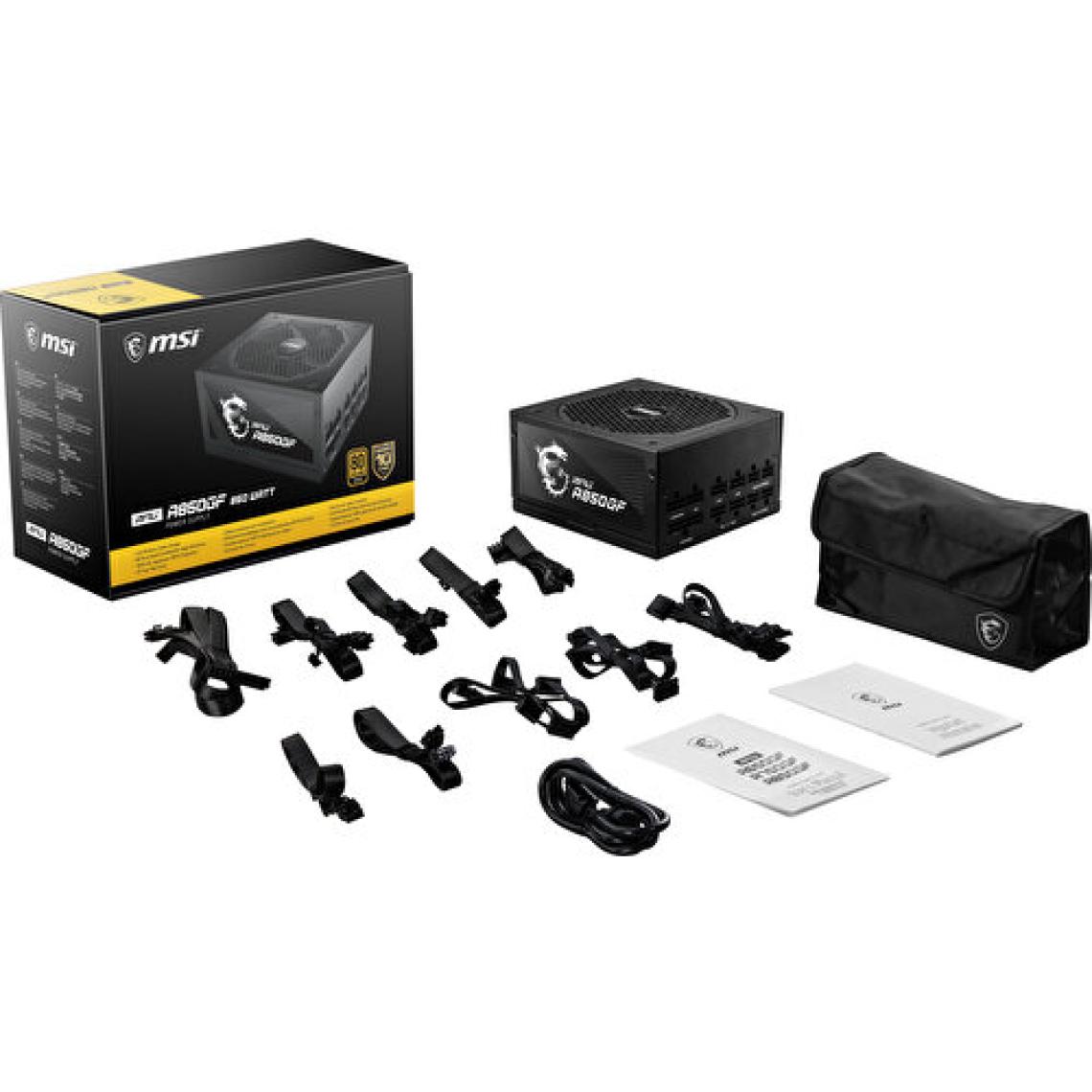 MSI MPG A850GF 850 W Power Supply