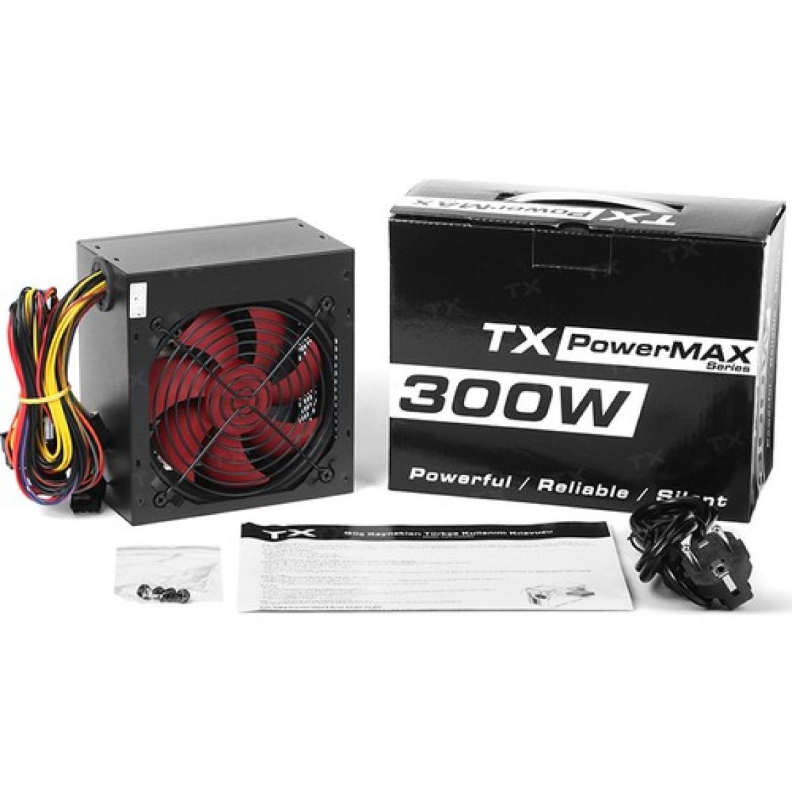 TX PowerMAX 300W 3xSATA 2xIDE 4pin CPU Bilgisayar Güç Kaynağı (TXPSU300S1)