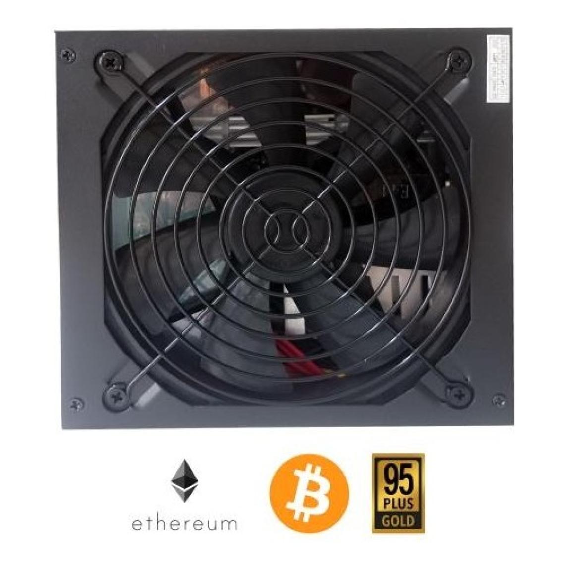 Hi Port Maxpower MX-2000W 95+ Gold 2000W Mining Güç Kaynağı