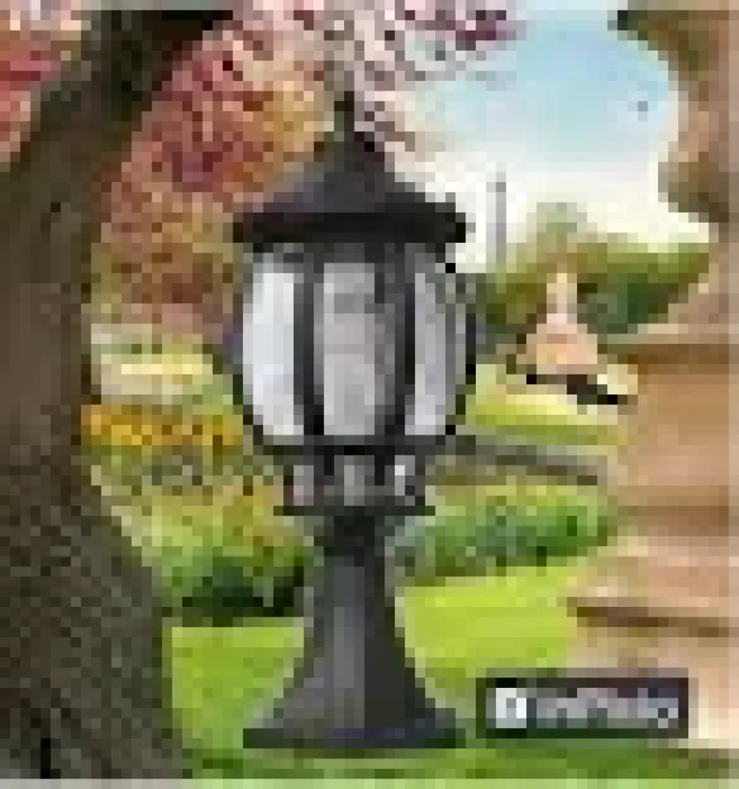 Full Reyon Sekizgen Set Üstü Bahçe Armatürü, Bahçe Duvar Apliği, Set Üstü Dekoratif Armatür, Bahçe Armatürü