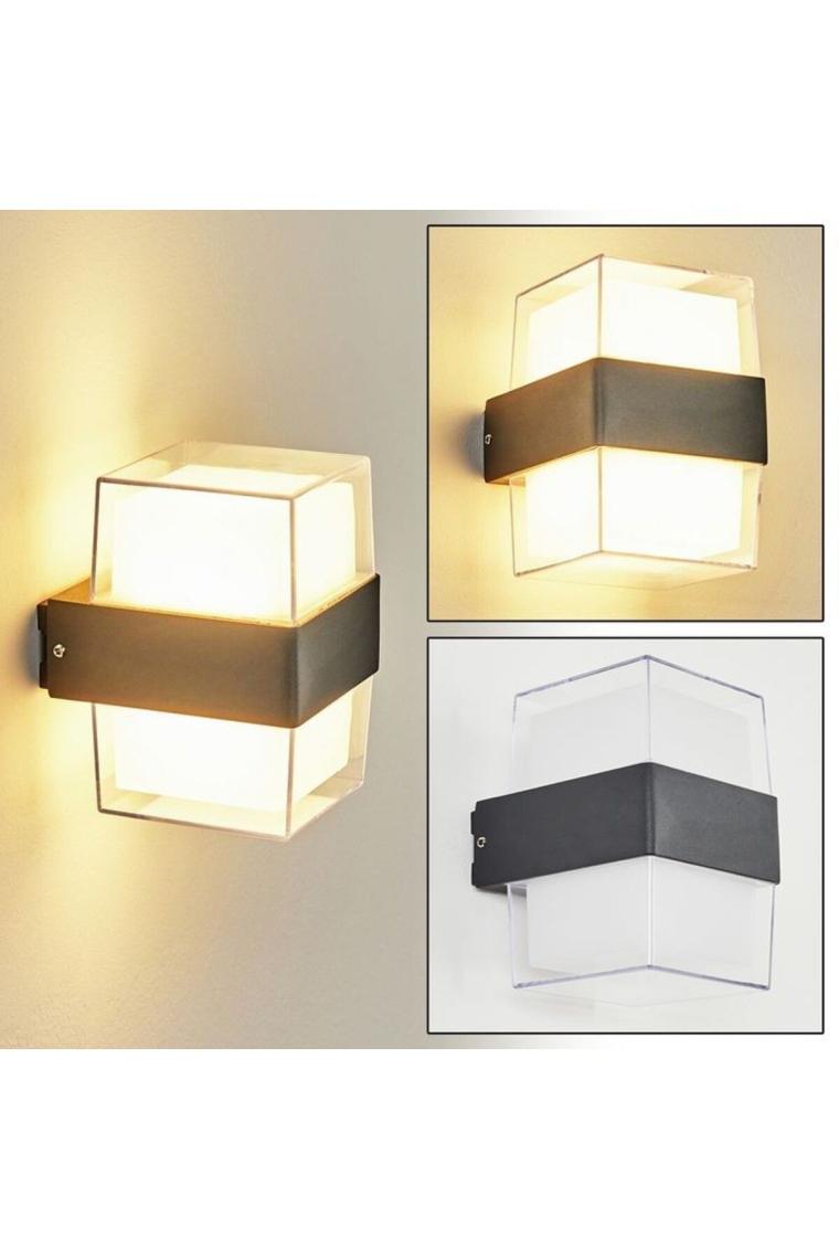 Full Reyon Maravi 10 Watt Gün Işığı LED Aplik, Bahçe, Balkon, Salon, Banyo, Villa Dış Cephe, Kapı Giriş Apliği