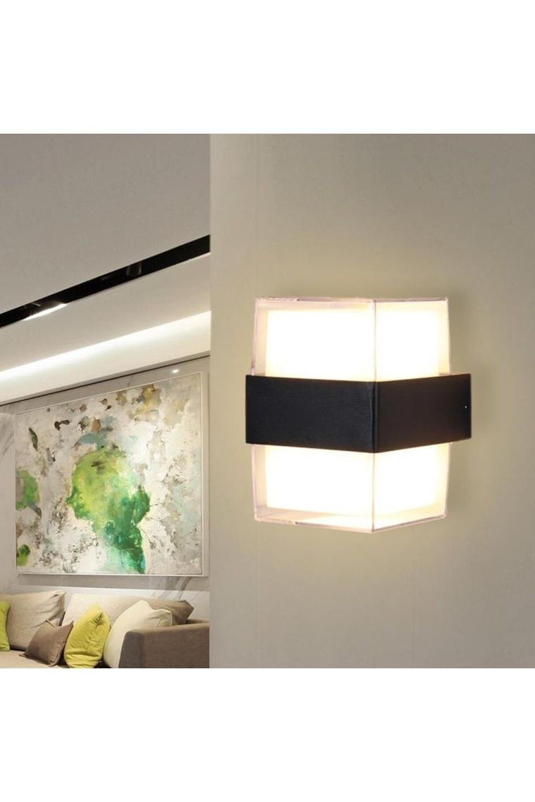 Full Reyon Maravi 10 Watt Gün Işığı LED Aplik, Bahçe, Balkon, Salon, Banyo, Villa Dış Cephe, Kapı Giriş Apliği
