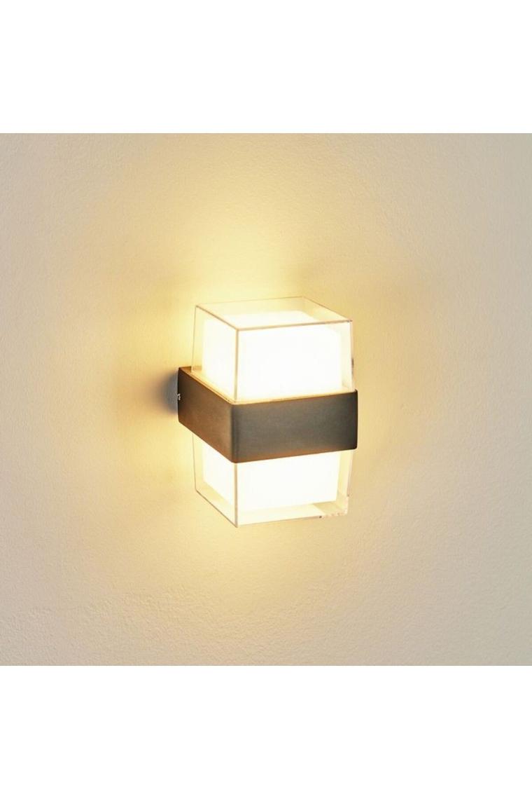 Full Reyon Maravi 10 Watt Gün Işığı LED Aplik, Bahçe, Balkon, Salon, Banyo, Villa Dış Cephe, Kapı Giriş Apliği