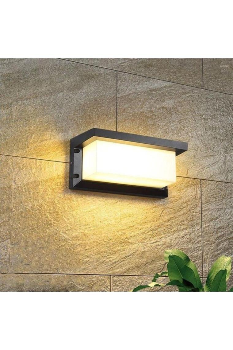 Full Reyon 18 Watt Gün Işığı Ledli Bahçe, Balkon, Teras, Kamelya, Veranda, Banyo, Duvar Apliği, LED Armatür