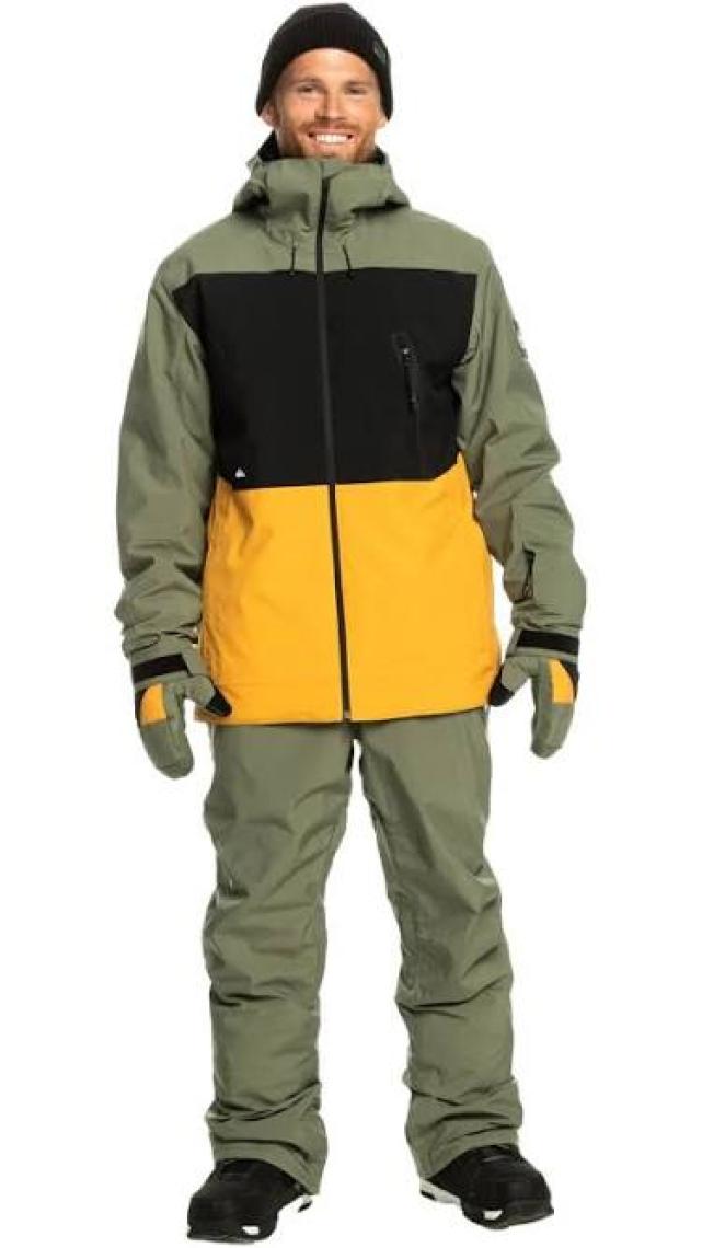 Quiksilver Estate Pt Erkek Yeşil Kayak-Snowboard Pantolonu EQYTP03146-GNB0