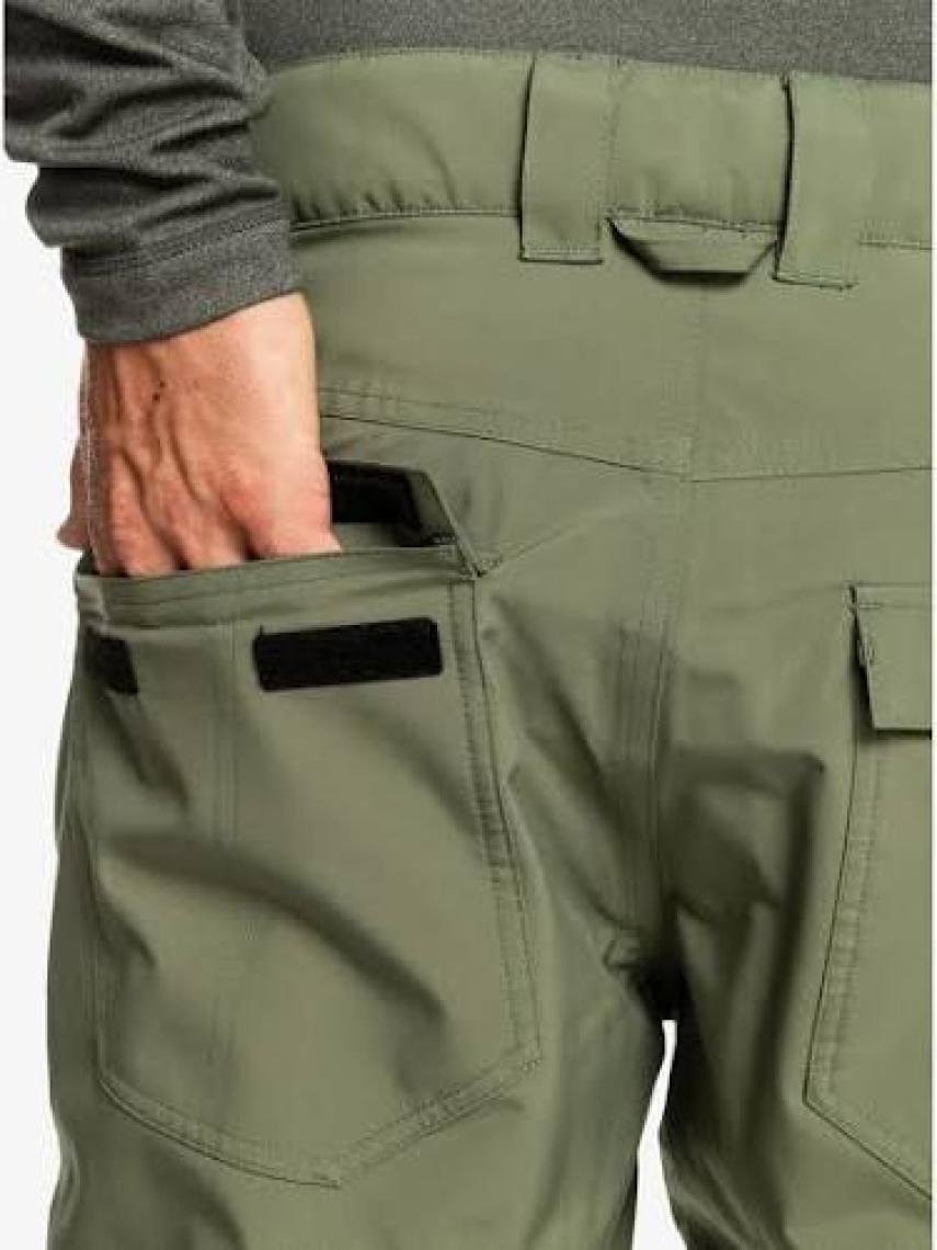 Quiksilver Estate Pt Erkek Yeşil Kayak-Snowboard Pantolonu EQYTP03146-GNB0