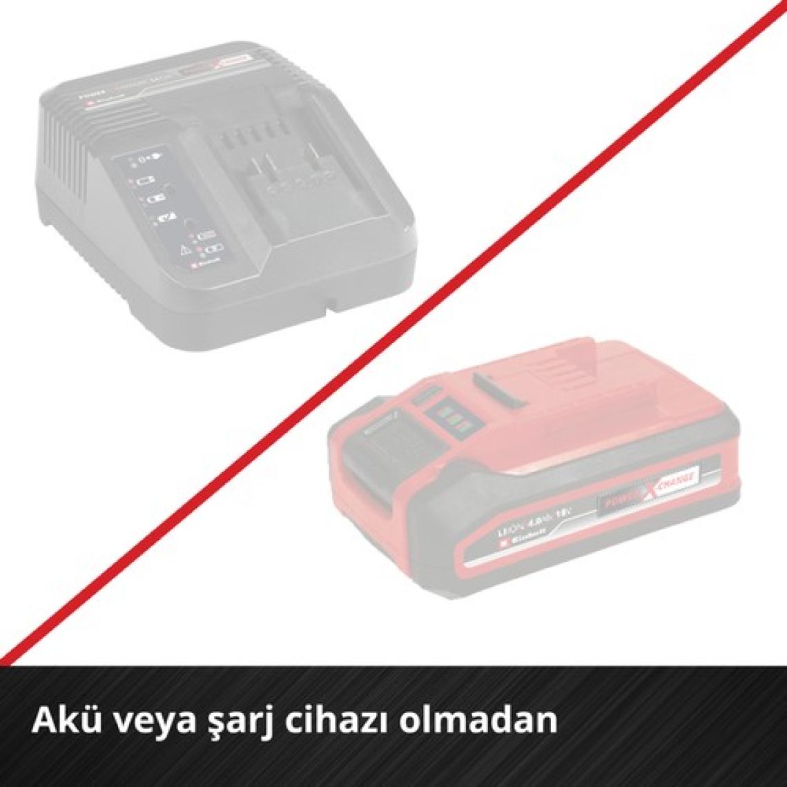 Einhell Akülü Daire Testere TE-CS 18/165-1 Li-Solo Power X-Change (18 V, Li-Ion, Ø165 x Ø20 mm Testere Bıçağı, Aletsiz Kesim Derinliği ve Açı Ayarı, Akü ve Şarj Cihazı Dahil Değildir) - 4331207