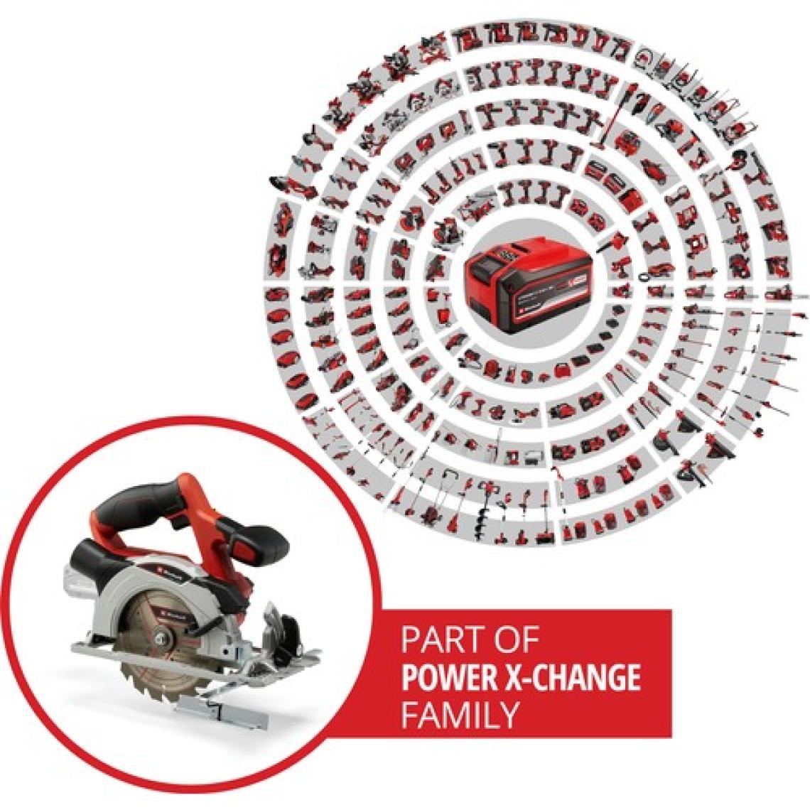 Einhell TE-CS 18/150 Li - Solo, Akülü Daire Testere (Akü ve şarj cihazı dahil değildir)