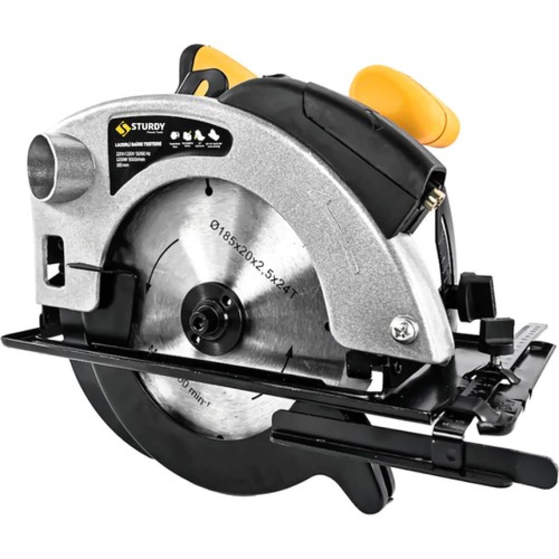 Sturdy Power Tools 3200 Watt Sjs Lazerli  Metal Şanzuman Daire Testere Elmas Ağızlı 185 mm Bıçak