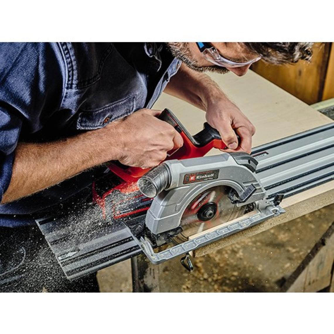 Einhell Professional Akülü Daire Testere TP-CS 18/190 Li BL-Solo Power X-Change (18 V, Ø190 mm Testere Bıçağı, Kömürsüz, 65 mm Kesim Derinliği, Aletsiz Ayar, Akü Dahil Değildir) - 4331210