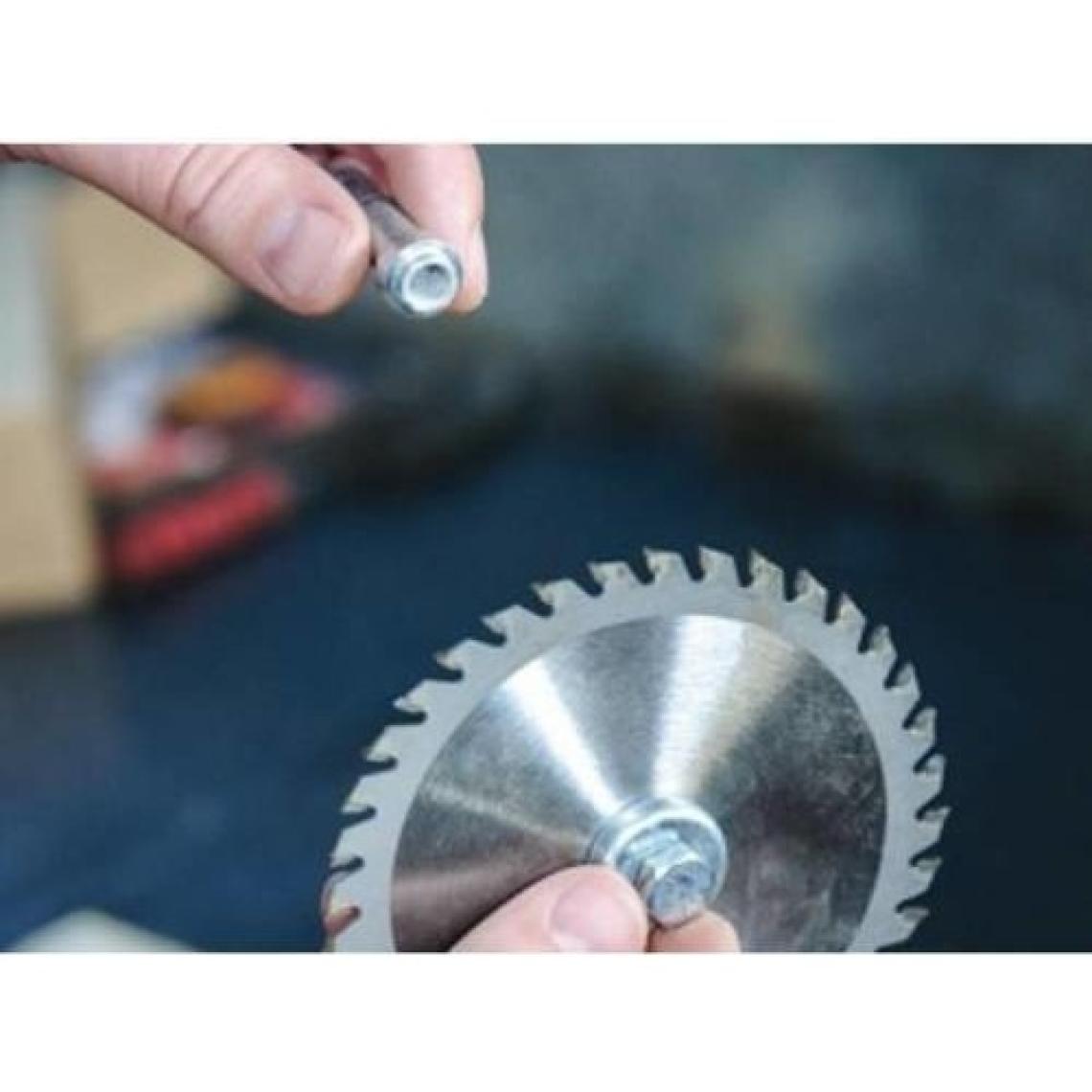 Cmc Daire Testere Bıçağı Ahşap Testeresi 115MM + Matkap Aparatı