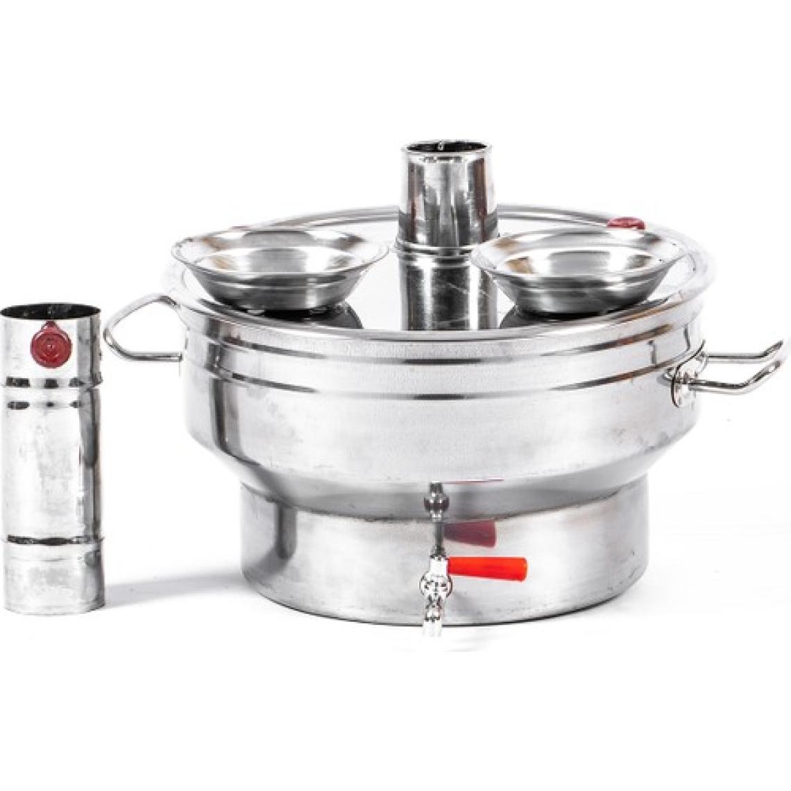 Metehan 12 Lt Semaver x 2  + Alüminyum Demlik