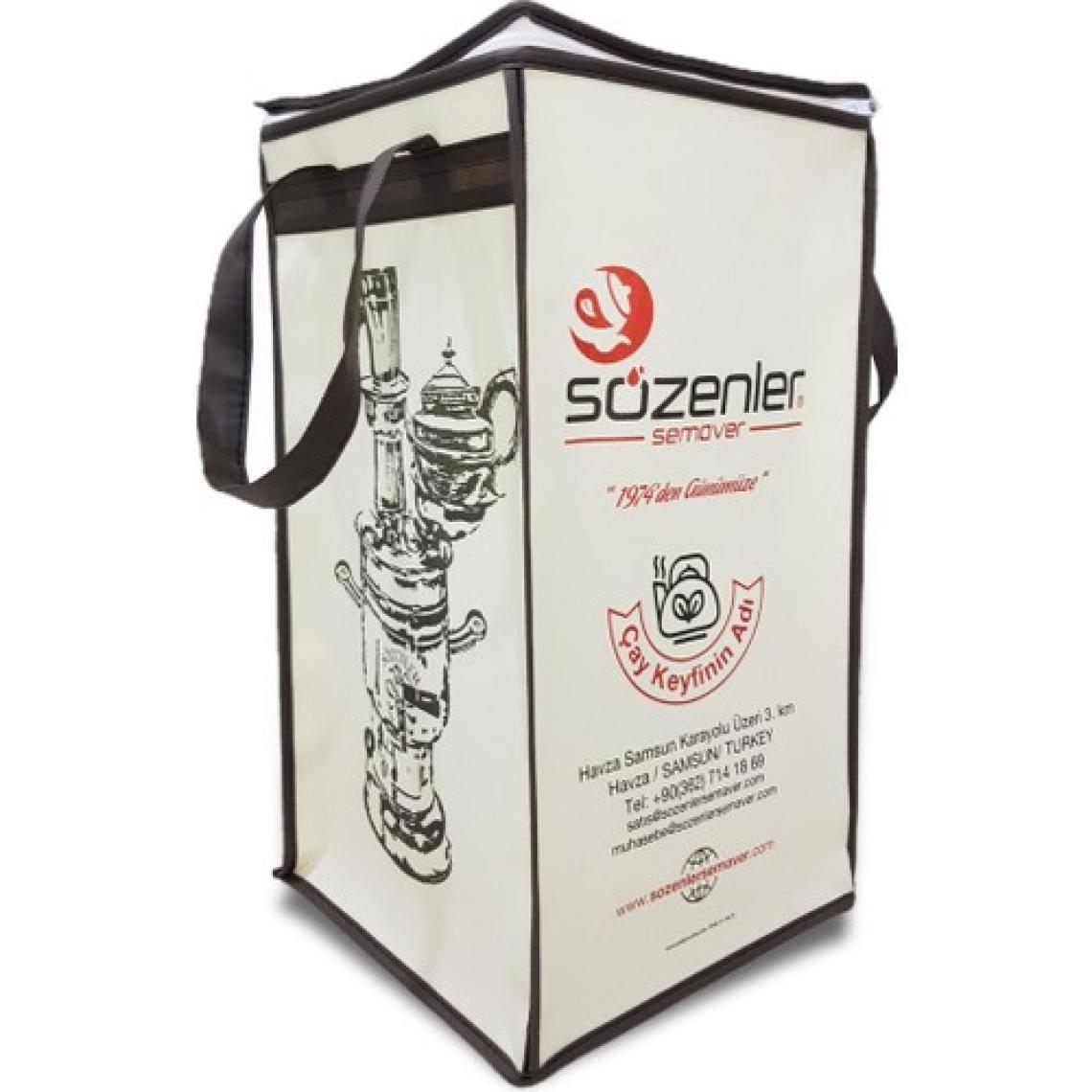 Sözenler KS11 (4 Lt) Üst Kapak Açılabilen Krom Kömürlü Odunlu Semaver
