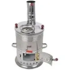 Odunlu 5LT Tek Musluklu Paslanmaz Semaver