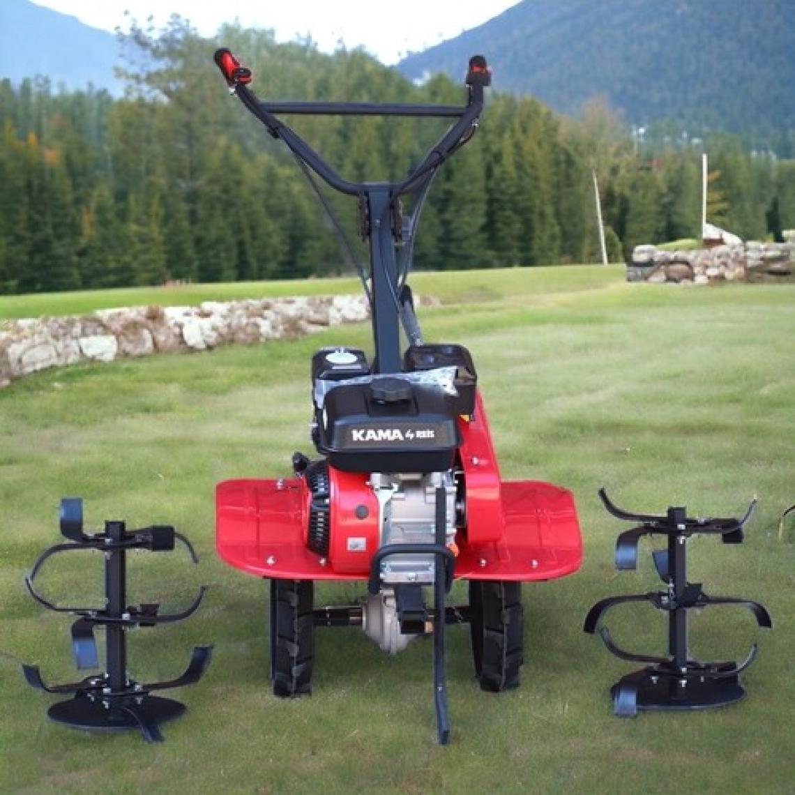 Kama By Reis KGL75Z Benzinli Ipli 7 Hp Çapa Makinası + Çapa Alt Grubu