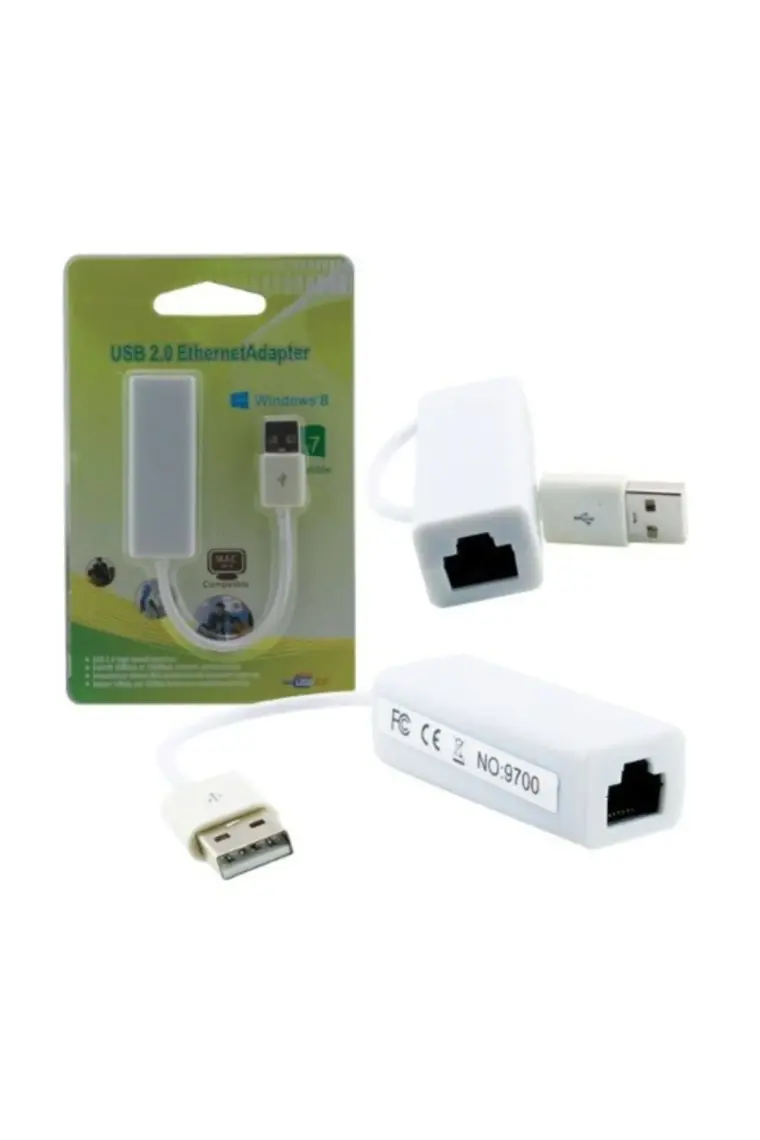 Whitecom Usb Ethernet Kartı Kablolu Lan Ethernet Card Çevirici Dönüştürücü