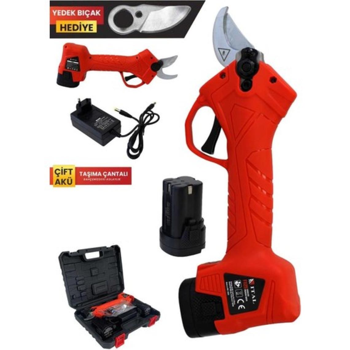 Ital FX25 Akülü Budama Makası 2 Akülü